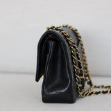 Chanel Black Caviar Medium Classic Flap with Gold Hardware