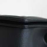 Chanel Black Caviar Medium Boy with Aged Gold Hardware