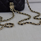 Chanel 24C Black Caviar Mini Backpack with Light Gold Hardware (Pending)