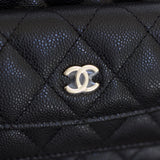 Chanel 24C Black Caviar Mini Backpack with Light Gold Hardware (Pending)