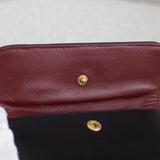 Vintage Chanel Black Lambskin Flap with 24k Gold Hardware