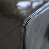 Chanel 25K Black Calfskin Medium 25 with Mixed-Metal Hardware