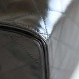 Chanel 25K Black Calfskin Medium 25 with Mixed-Metal Hardware