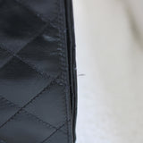 Chanel 25K Black Calfskin Medium 25 with Mixed-Metal Hardware