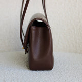 Chanel 26S Brown Caviar Small Preppy Coco with Brushed Gold Hardware