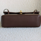 Chanel 26S Brown Caviar Small Preppy Coco with Brushed Gold Hardware