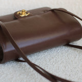 Chanel 26S Brown Caviar Small Preppy Coco with Brushed Gold Hardware