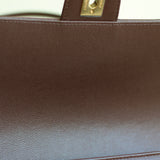 Chanel 26S Brown Caviar Small Preppy Coco with Brushed Gold Hardware