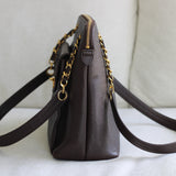 Vintage Chanel Brown Caviar Shopping CC Tote (Pending)