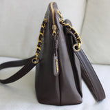 Vintage Chanel Brown Caviar Shopping CC Tote (Pending)