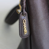 Vintage Chanel Brown Caviar Shopping CC Tote (Pending)