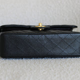 Chanel Black Caviar Small Classic Flap with Gold Hardware