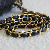 Chanel Black Caviar Small Classic Flap with Gold Hardware