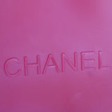 Vintage Chanel Pink Rubber Jelly Tote