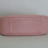 Vintage Chanel Sakura Pink Caviar Shoulder Bag with Gold Hardware