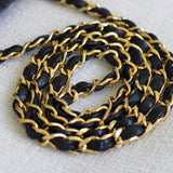 Vintage Chanel Black Lambskin Mini Circle Lock CC Flap with 24k Gold Hardware