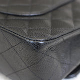 Vintage Chanel Black Caviar Medium Classic Flap with 24k Gold Hardware