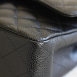 Chanel Black Caviar Small Classic Flap with Gold Hardware