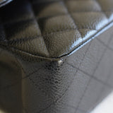 Chanel Black Caviar Small Classic Flap with Gold Hardware