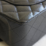 Chanel Black Caviar Small Classic Flap with Gold Hardware