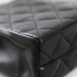 Vintage Chanel Black Lambskin Mini Envelope Flap with 24k Gold Hardware