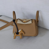 Hermès Biscuit Clemence Mini Lindy