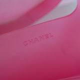 Vintage Chanel Pink Rubber Jelly Tote