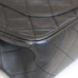 Vintage Chanel Black Lambskin Small Classic Flap with 24k Gold Hardware