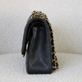 Chanel Black Caviar Medium Classic Flap with Gold Hardware