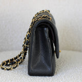 Chanel Black Caviar Medium Classic Flap with Gold Hardware