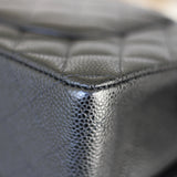 Chanel Black Caviar Medium Classic Flap with Gold Hardware