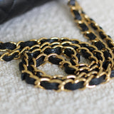 Chanel Black Caviar Medium Classic Flap with Gold Hardware