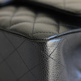 Chanel Black Caviar Medium Classic Flap with Gold Hardware