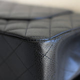 Chanel Black Caviar Medium Classic Flap with Gold Hardware