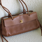 Chanel 26S Brown Calfskin Urban Essentials Shopping Bag with Gold Hardware