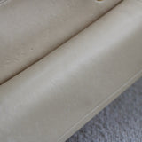 Vintage Chanel Ivory Lambskin Medium Classic Flap with 24k Gold Hardware