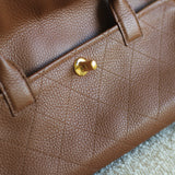 Chanel 26S Brown Calfskin Urban Essentials Shopping Bag with Gold Hardware