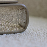 Saint Laurent Gold Metallic Monogram Kate Clutch