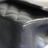 Chanel Black Lambskin Medium Classic Flap with Gold Hardware