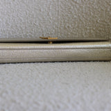 Saint Laurent Gold Metallic Monogram Kate Clutch