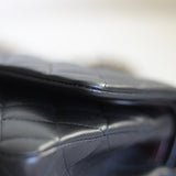 Chanel Black Lambskin Medium Classic Flap with Gold Hardware