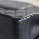 Chanel Black Lambskin Medium Classic Flap with Gold Hardware