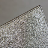 Saint Laurent Gold Metallic Monogram Kate Clutch