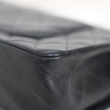 Vintage Chanel Black Caviar Medium Classic Flap with 24k Gold Hardware