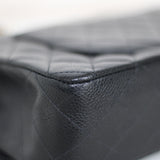 Vintage Chanel Black Caviar Medium Classic Flap with 24k Gold Hardware