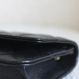 Chanel Black Caviar Wallet on Chain with Gold Hardware