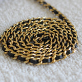 Chanel Black Caviar Wallet on Chain with Gold Hardware
