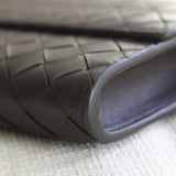 Bottega Veneta Fondant Intreciatto Long Andiamo Top Handle Clutch