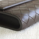 Bottega Veneta Fondant Intreciatto Long Andiamo Top Handle Clutch