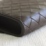 Bottega Veneta Fondant Intreciatto Long Andiamo Top Handle Clutch